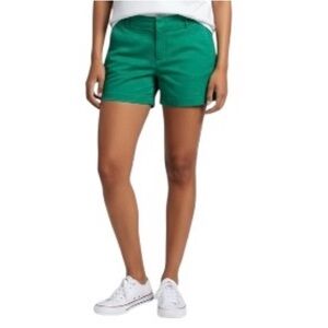 J. Crew Kelly Green Cotton 100% Cotton Shorts 6